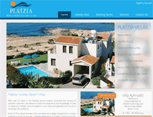 Tablet Screenshot of platziavillas.com